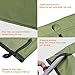 OUTAD Cot 24 x 79-Inches Pack-Away Cot 200KG Bearing With Breathable Waterproof Bed Surface e (Army green)