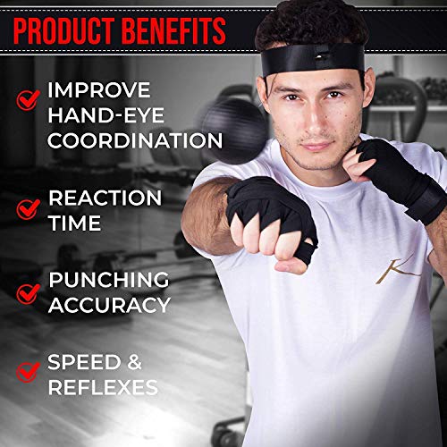 Boxing Reflex Ball for Adults and Kids React Reflex Balls on String