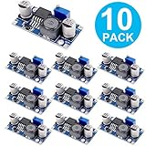 Erayco 10 Pack LM2596 DC to DC Buck Converter 3.0-40V to 1.5-35V Power Supply Step Down Module