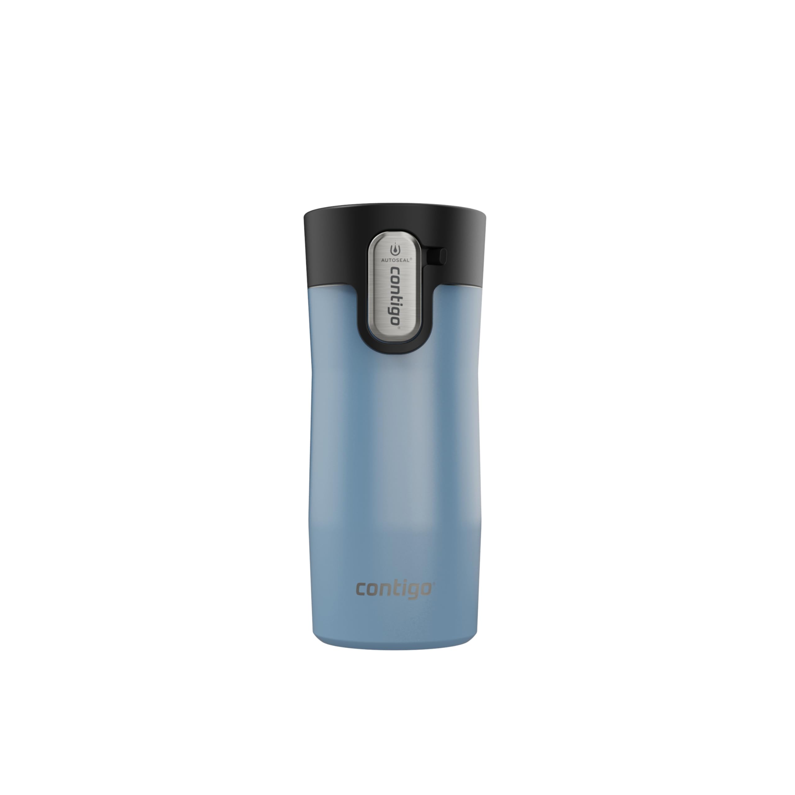 Photo 1 of Contigo AUTOSEAL West Loop Vacuum-Insulated Stainless Steel Travel Mug with Easy-Clean Lid, 12oz, Glacier Frosted Pearl