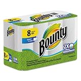 Select-a-Size Perforated Roll Towels, 2-Ply, White, 6 x 11, 8 Rolls