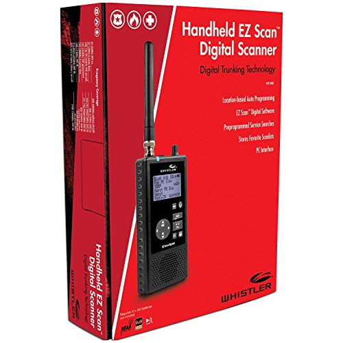 Whistler WS1080 Handheld Digital Trunking Scanner (Black) Pricepulse