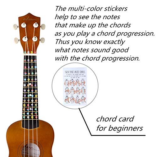 4 ADM+Beginner+Ukulele+Soprano+Fingerboard