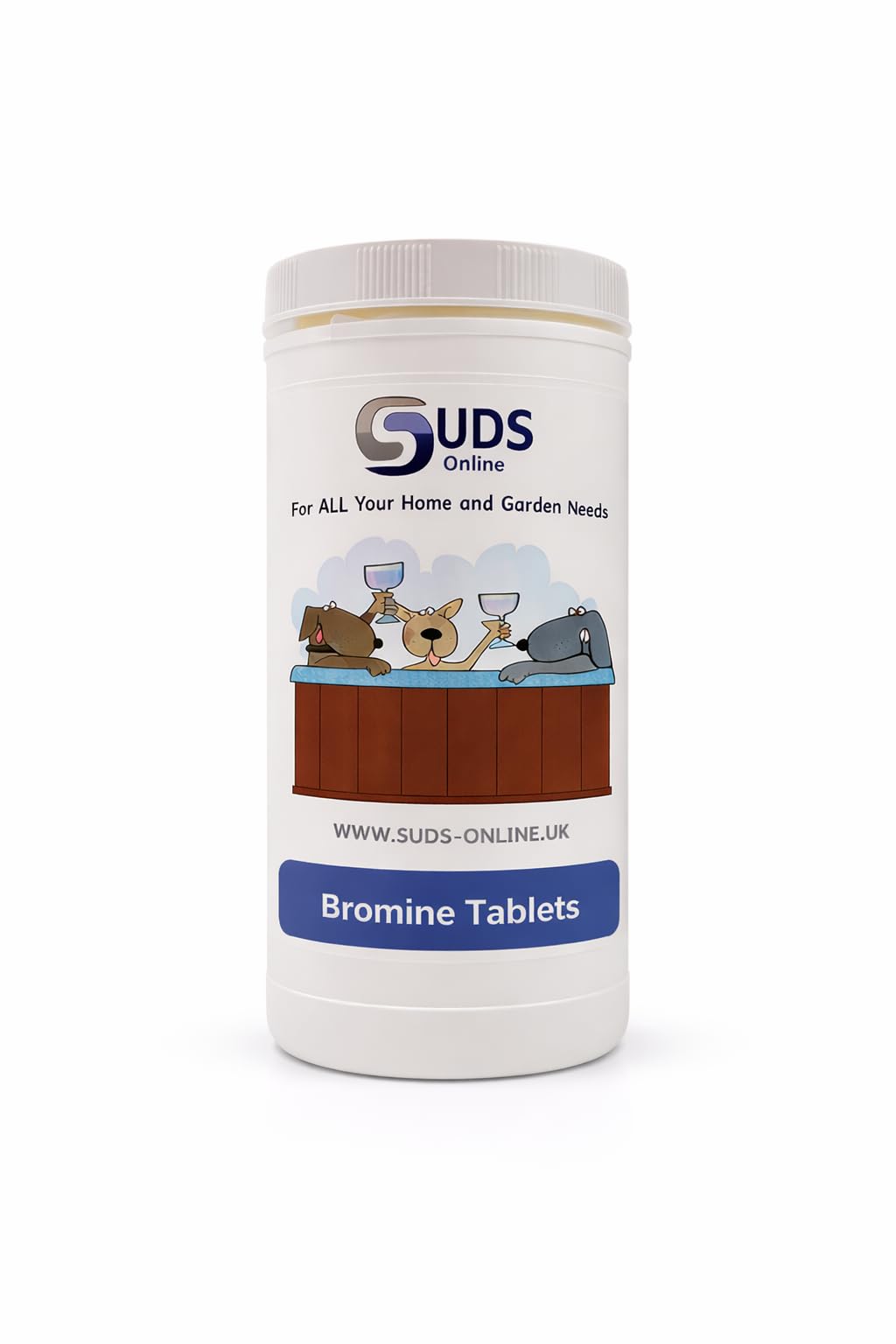 SUDS-ONLINE 50 x 20g BROMINE Tablets for Hot Tubs Swimming Pool…