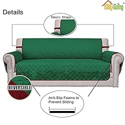 Easy-Going Sofa Slipcover Reversible Oversized Sofa