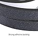 Yotache Foam Insulation Tape 2 Rolls 1 Inch Wide X 3/8 Inch Thick, High Density Foam with Adhesive Tape Self Stick Weather Stripping Thick, Total 13 Feet Long (2 X 6.5 Ft Each)