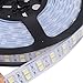 XKTTSUEERCRR 5050 SMD 16.4Ft 5 Meter Double Row 600LEDs Cool White Waterproof Flexible LED Strip Lights 120LEDs/M 600LEDs/Roll String Lights