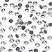 1440 Pieces Hotfix Rhinestones Crystals Hot Fix Clear AB Crystals Round Flatback Gems Glass Stones Crystal Rhinestones Bulk for Crafts Clothing Dance Costumes, 5mm (Clear, 4MM)