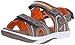 Nautica Jamestown River Sandal (Toddler/Little Kid/Big Kid), Brown/Orange, 12 M US Little Kid