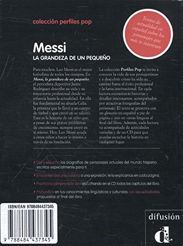 Amazonfr Messi La Grandeza De Un Pequeno 1cd Audio - 