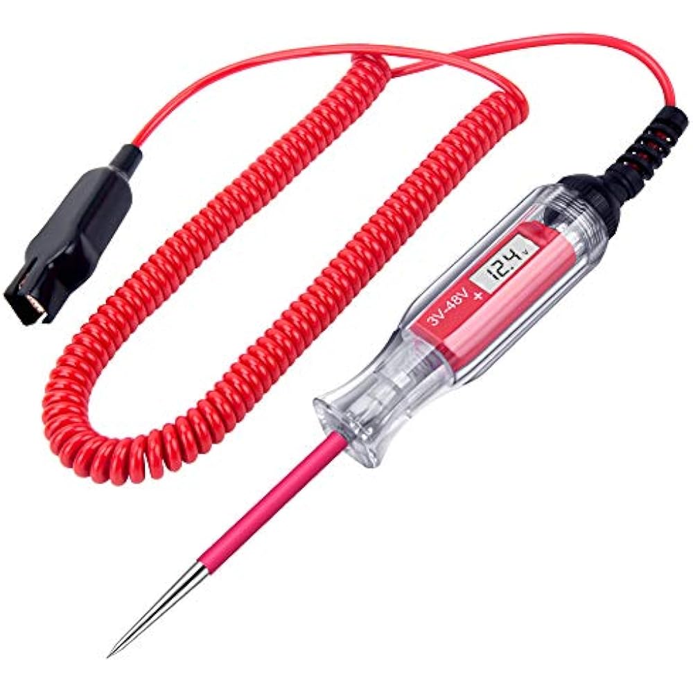 Large Circuit Testers Size Heavy Duty 348V Digital LCD With 140 Inch