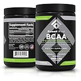 Fossil Fuel Sugar-Free BCAA Powder – Post-Workout Muscle Recovery with BCAAs, Glutamine, Vitamin B6, Amino Acids, Endurance & Hydration, Honeydew Watermelon (30 Servings)
