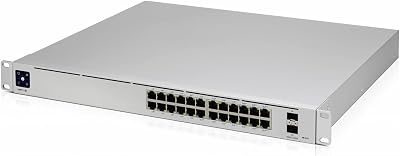 Ubiquiti UniFi Switch Pro 24 Gen2 24 Port Gigabit Non-PoE 2x10G SFP+ Managed