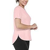 Hiwzffy Women's Sun Protection Shirts UV SPF UPF 50+ Short Sleeve Workout Tops Hiking Running Quick Dry
