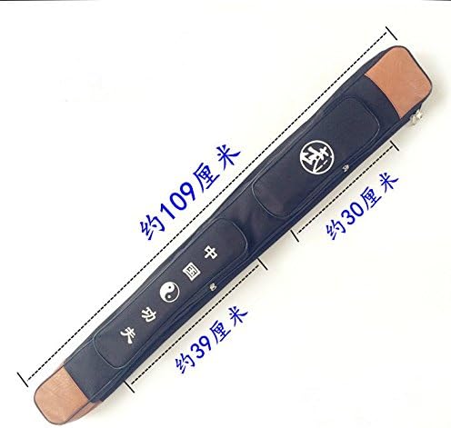 Sport Niu Kee Double Sets of Black Taiji Jian Jian Sword Sword Bags Bags Double Sword tai chi Sword Bag Multifunction Knife Pack Bags