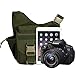 DYJ Multi-functional Tactical Camera Messenger Bag Fishing Tackle Bag Military Shoulder Bag Backpack EDC Sling Pack for Hiking Camping Trekking Cycling