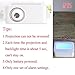 Alarm Clocks for Bedrooms, DANGSHAN Cool Digital Snooze Projection Alarm Clock with 3.5