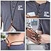 UTOPER Lanyards 2 Pack Braided Leather Badge Lanyard for ID Badges Holders Keys Adjustable Length Long Neck Lanyard keychain Strap for Men,Women -Brown