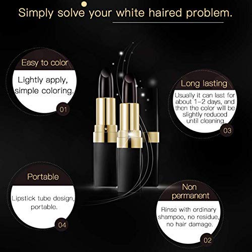 Lamilee Hair Color Dye Pencil for Roots Hair dye pencil