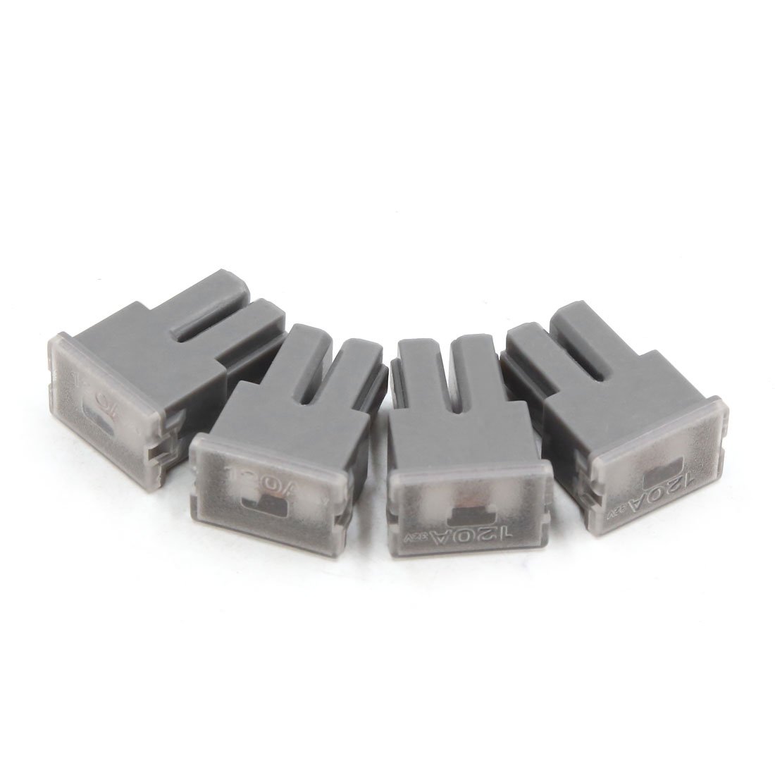 Amazon.com: uxcell 4pcs 32V 120A Gray Plastic Casing Female PAL Cartridge  Fuse for Auto Car Vehicle: Automotive