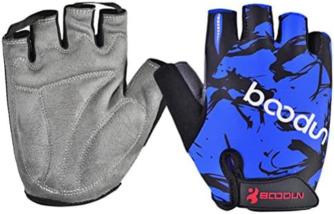 Mens Cycling Gloves Ultra Light Breathable Lycra Anti-Slip Shock Absorbing Silica Gel Grip Mountain Road Gloves Cycling Gloves