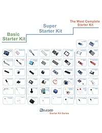 Equipo inicial de proyectos básico Elegoo UNO con tutorial y UNO R3 para Arduino