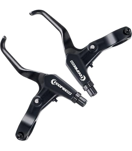 HOUSON Leviers De Frein Vélo Alliage Alu – Compatibles Route, VTT, BMX – Diamètre Guidon 22mm