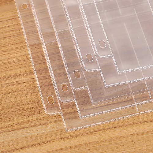 RETTACY Baseball Card Sleeves 9-Pocket,Transparent Trading Card Page Protectors 3 Ring Binder for Pokemon Trading Cards,Baseball Cards,Business Cards,30 Pack - Thumbnail 4
