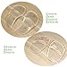 Arch Support Insoles with Ball of Foot Cushions-Self-adhesive Pu Gel Orthotic Insole,Correct FlatFeet Plantar Plantar Fasciitis,Massage Forefoot,Relieves Pain & Pressure(2 Pairs)