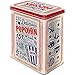 Nostalgic-Art Retro storage tin box L, 101.4 oz, Popcorn – Gift idea for diner fans, large metal coffee can, vintage design