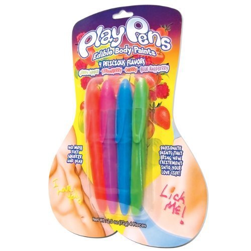 Play Pens Edible Body Paints ( 4 Pack ) by Hott Products Unlimited - //coolthings.us