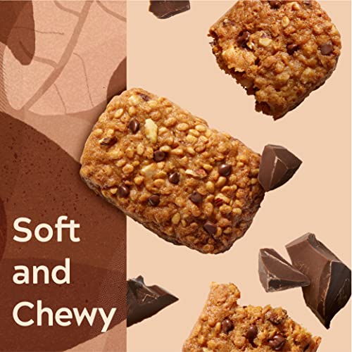 SIMPLYPROTEIN PLANT BASED CHOCOLATE CHIP COOKIE BARS, PACK OF 8, LOW SUGAR, LOW CARB PROTEIN BAR LIGHT, SOFT-BAKED TEXTURE