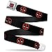 Marvel Comics Deadpool Logo Seatbelt Belt