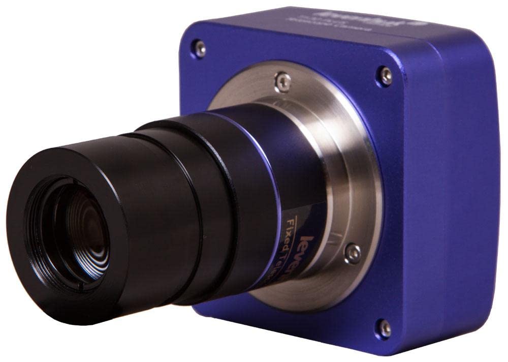 Levenhuk T130 PLUS High-Resolution Digital Camera for Telescopes, Comes with Necessary Software (Compatible with Mac, Linux and Windows)