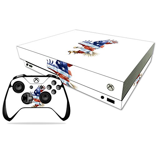 MightySkins Skin Compatible with Microsoft Xbox One X - American Eagle | Protec…