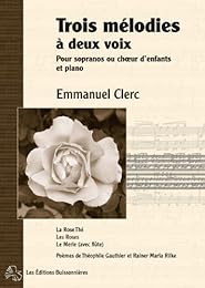 Trois mélodies à deux voix