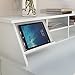 Bush Furniture Broadview Desktop Organizer, Pure White (BDH154WH-03)