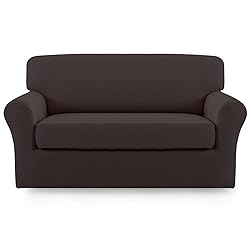 Easy-Going 2 Pieces Microfiber Stretch Sofa