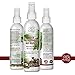 Waterless Dry Shampoo For Dogs & Cats | No Rinse Pet Shampoo For Sensitive Itchy Skin | All Natural Dry Dog Shampoo From Coconut & Apple | Effectively Cleans & Deodorizes No Water Required | USA Made