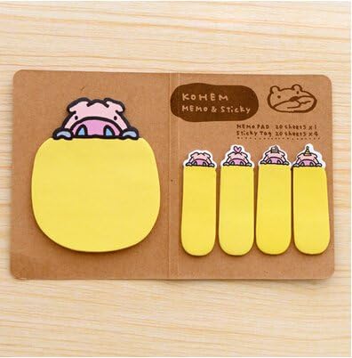 Creative Sticky notes cute Cartoon Kraft paper Guest Article Scratch Pad pig