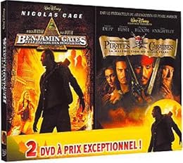 Benjamin Gates Et Le Trésor Des Templiers + Pirates Des Caraïbes, La Malédiction Du Black Pearl - Pack Spécial