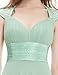 Ever Pretty Chiffon Sexy V-neck Ruched Empire Line Evening Dress 09672