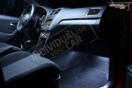 Auto Motorrad Teile Lampen Leds Furs Auto Led Innenraumbeleuchtung Set Fur Vw Polo 6r 3 Turer Cool White Lanterne Jp