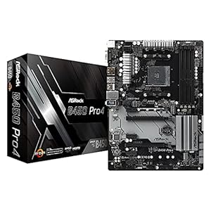 MB ASRock B450 Pro4 AM4 ATX D-Sub/HDMI/DP DDR4 Retail