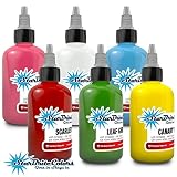 StarBrite TOP 6 PRIMARY Color Sterile Tattoo Ink 1/2 OZ