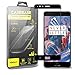 CaseBase TWIN PACK of Full Cover Tempered Glass Screen Protectors for use with Oneplus 3 (2016 version) - BLACK
