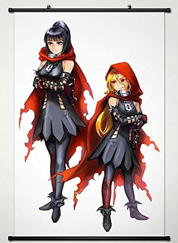 Overlord Wall Scroll Poster Fabric Painting for Anime Narberal 019 L
