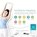 Amerzam Smart Scale,Bluetooth Body Scale Bathroom Scale Wireless Body Fat Scale with iOS and Android App to Manage Body Weight, Body Fat, Water, Muscle Mass, BMI, BMR, Bone Mass