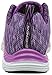 Skechers Womens Relaxed Fit Valeris Full Force Cross Training Shoe,Purple,US 8