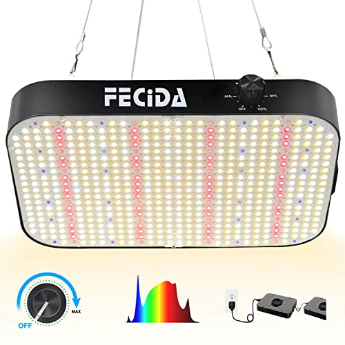 FECiDA 1000W LED Grow Light Dimmable, UVIR Included Ideal Full